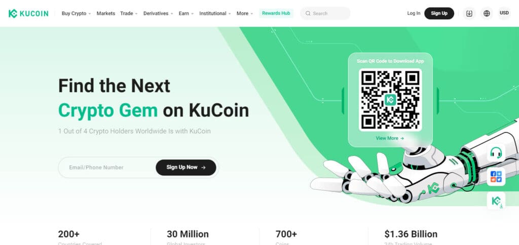 KuCoin Crypto Exchanges In Mexico