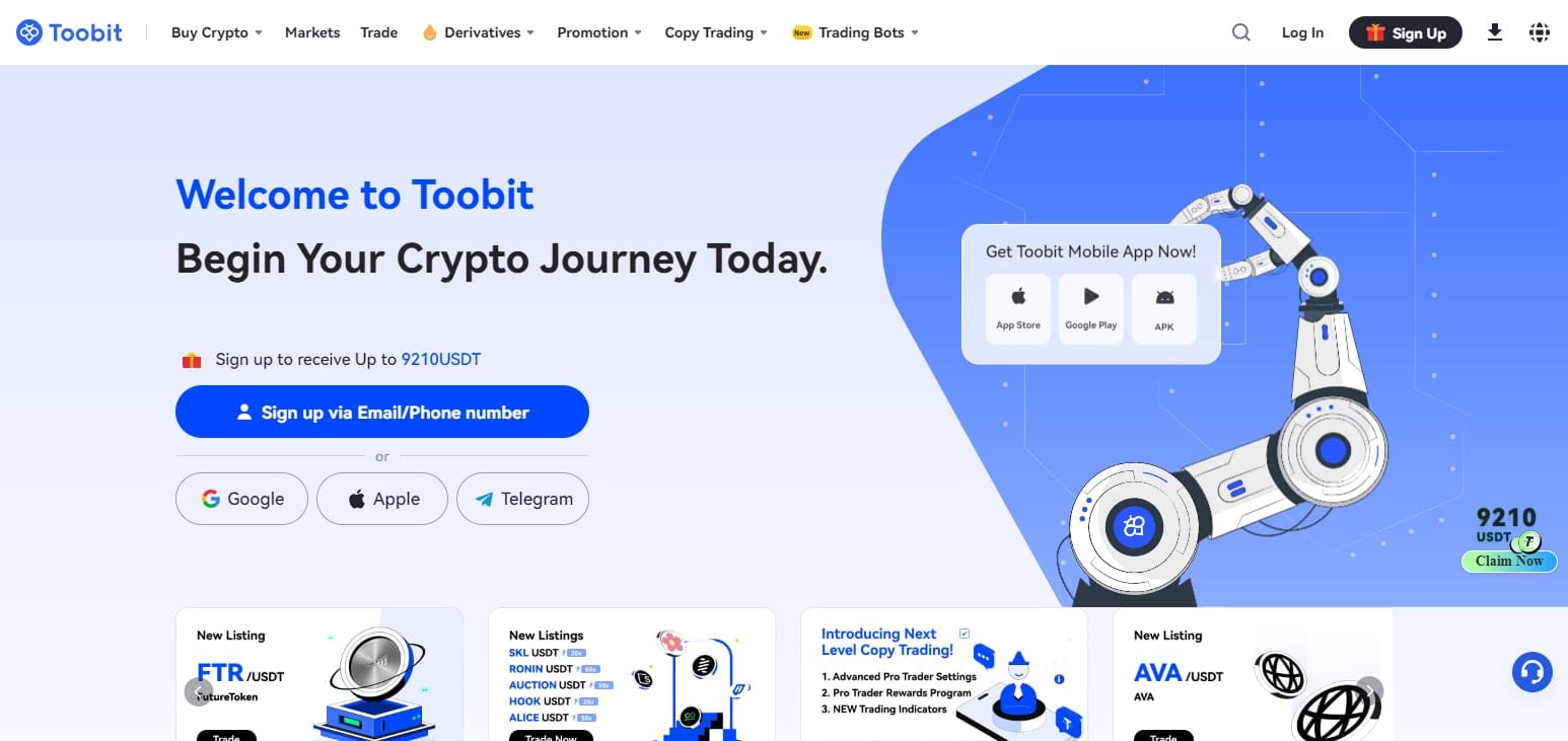 Toobit Exchange Review: Features & Pros & Cons For 2024