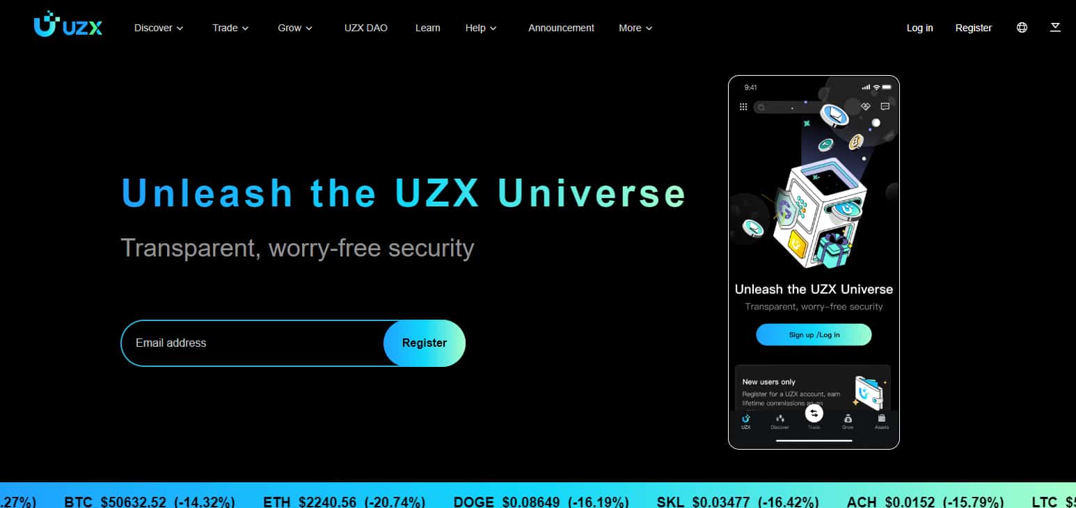 UZX Exchange Review: Features & Pros & Cons For 2024