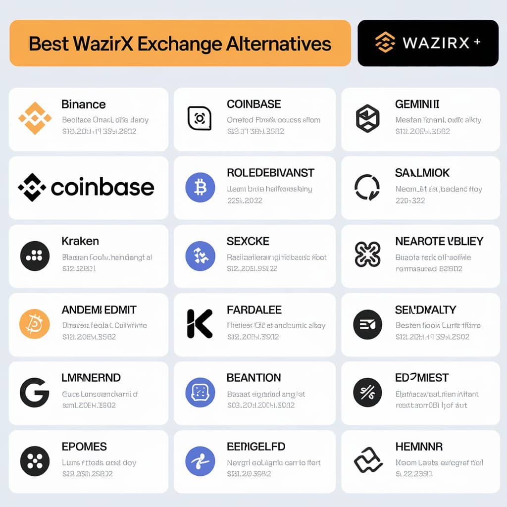 10 Best WazirX Exchange Alternatives