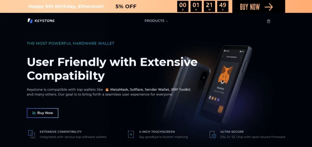 Tangem Wallet Alternative Keystone