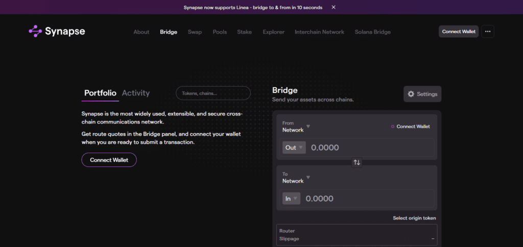 Synapse Bridge For Eth To Sol 
