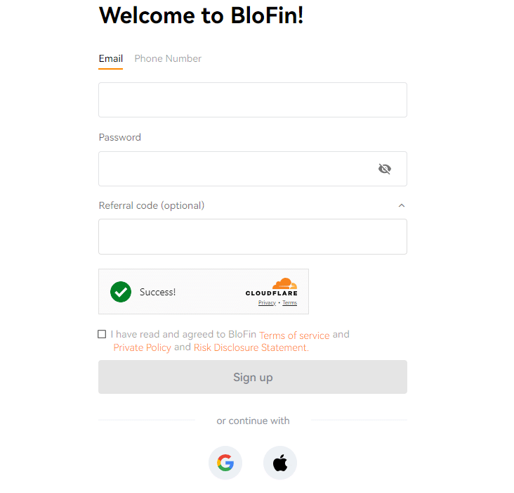 BloFin Exchange Review: Features & Pros & Cons For 2024 3 Visit the BloFin Website: Open your browser and enter the URL of the BloFin Exchange website.