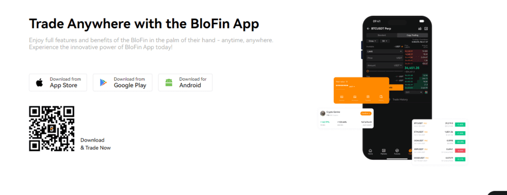 BloFin Exchange Review: Features & Pros & Cons For 2024 4 BloFin Exchange Android & IOS Mobile App