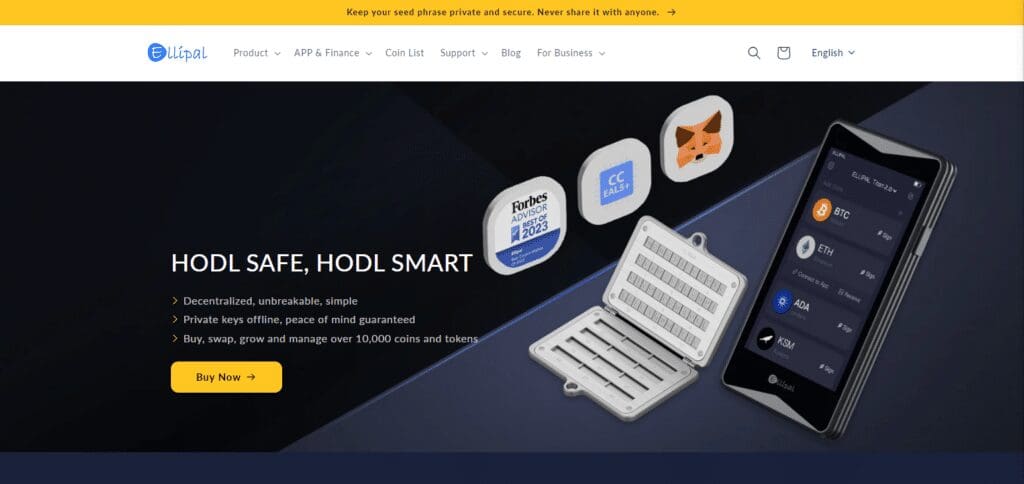 Ellipal Crypto Wallet In Philippines