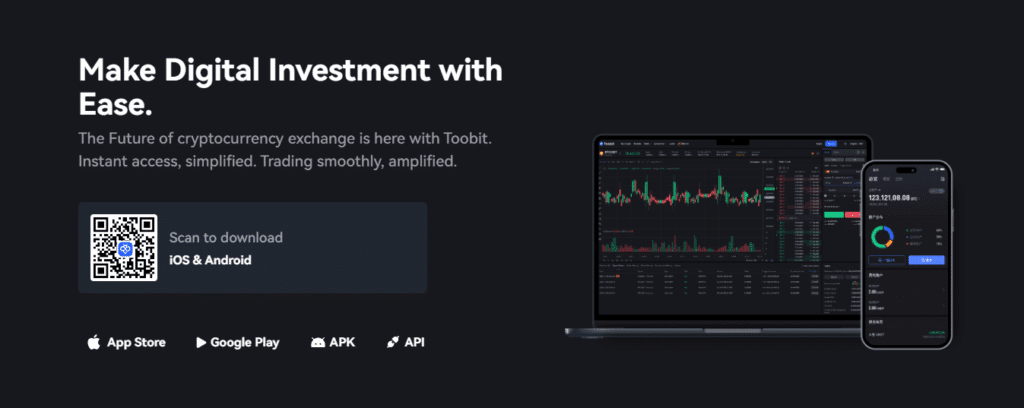 Toobit Exchange Android & IOS Mobile App