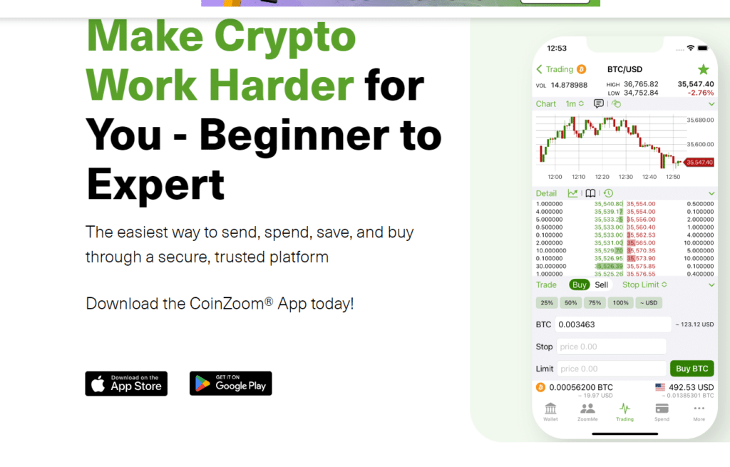 CoinZoom Exchange Review: Features & Pros & Cons For 2024 4 CoinZoom App