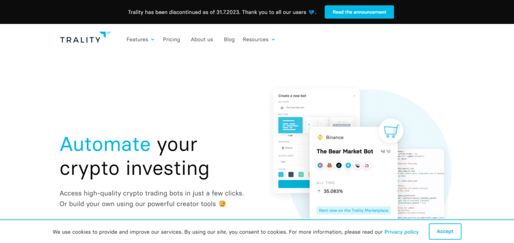 Cryptohopper Review: Crypto Trading Bot & Pros & Cons 8 Cryptohopper Alternative Trality