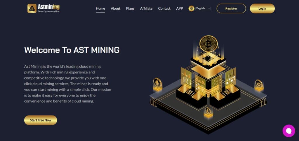 AST Mining Bitcoin Mining Platform