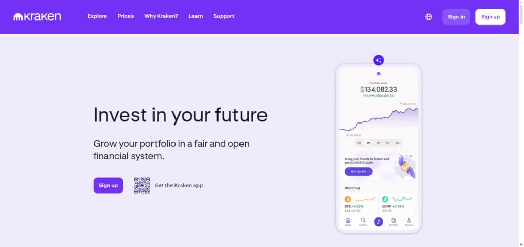 Kraken  Crypto Exchanges In Uzbekistan
