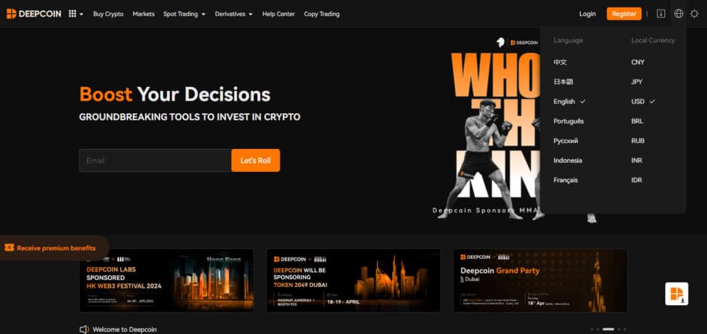 Deepcoin  Crypto Exchanges In Estonia