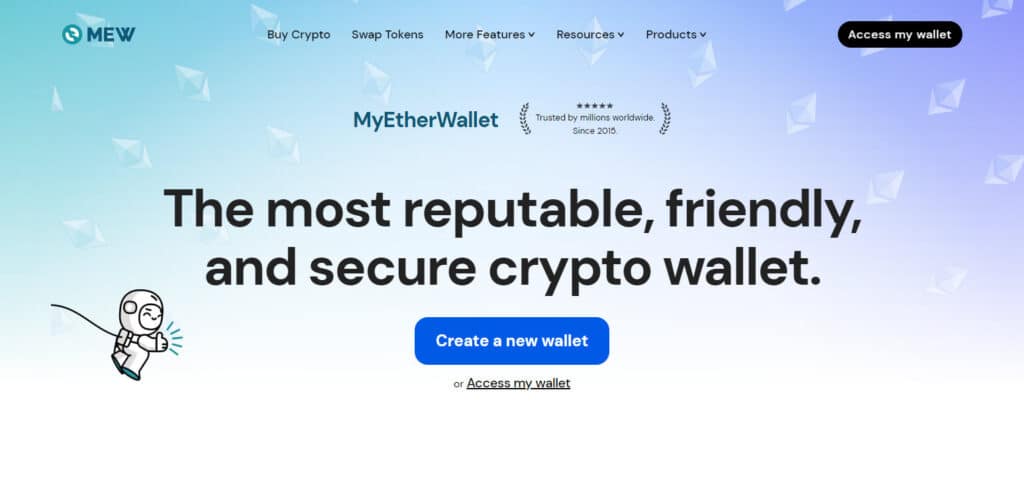 MyEtherWallet (MEW) ERC20 Compatible Wallets