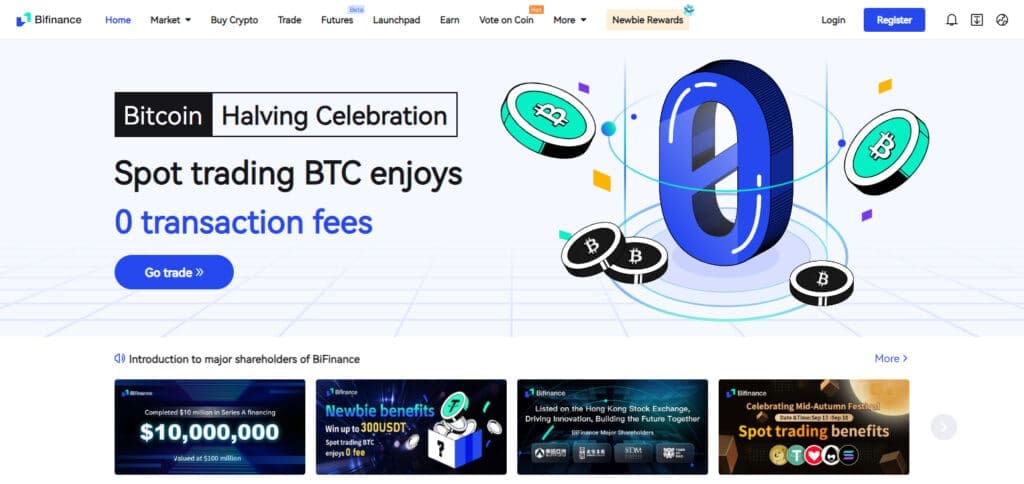 BiFinance Crypto Exchanges In Finland