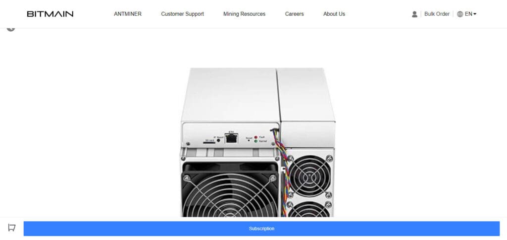 Bitmain Antminer S19j Pro+ Bitcoin Mining Machines
