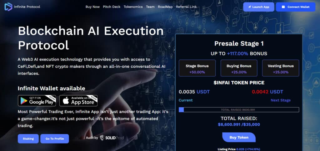 Infinite Protocol Best Presale Cryptos For October