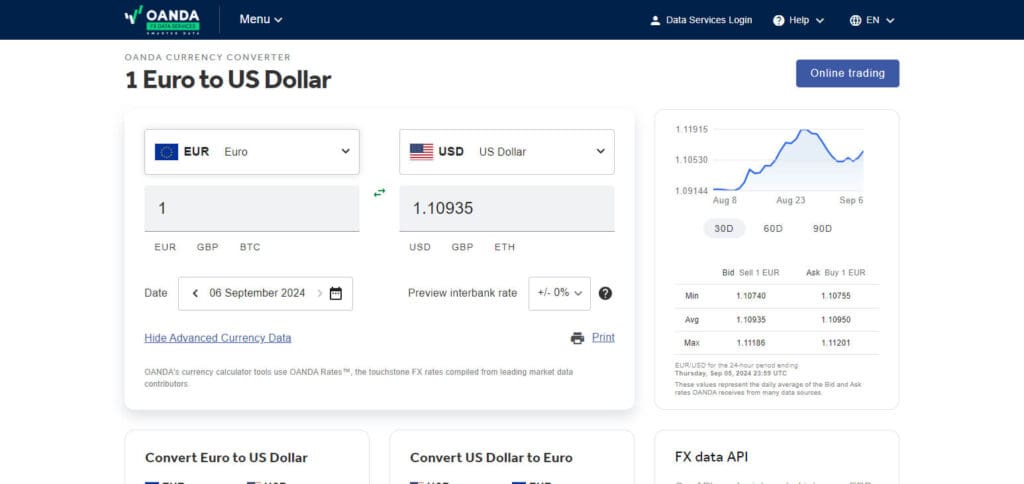 Oanda Forex Broker In UAE