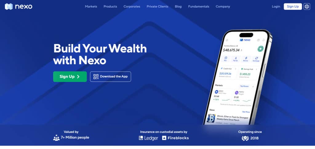 10 Best Crypto Exchanges in Vanuatu In 2024 7 Nexo Best Crypto Exchanges in Vanuatu