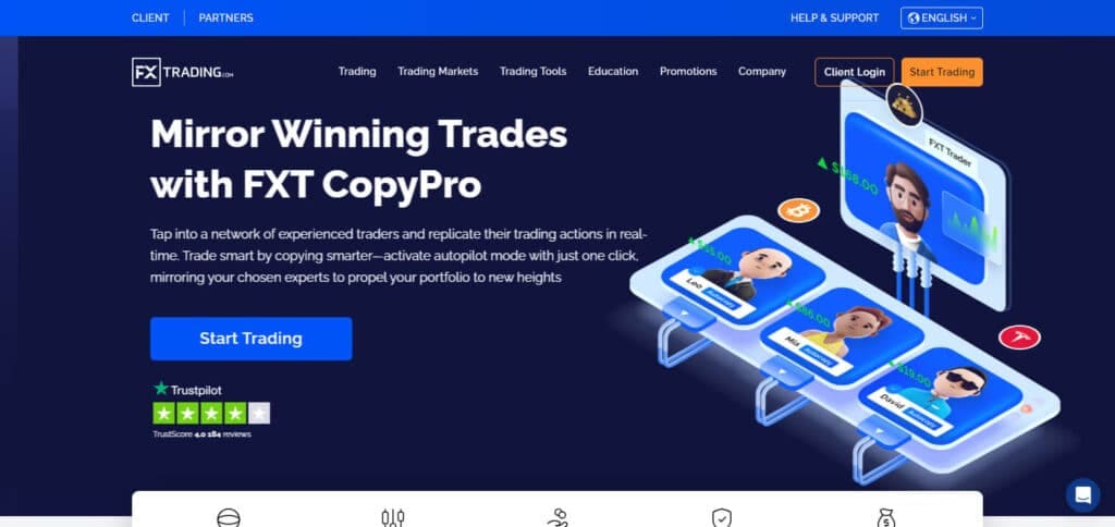 FXTRADING.com Lowest Spread Forex Brokers