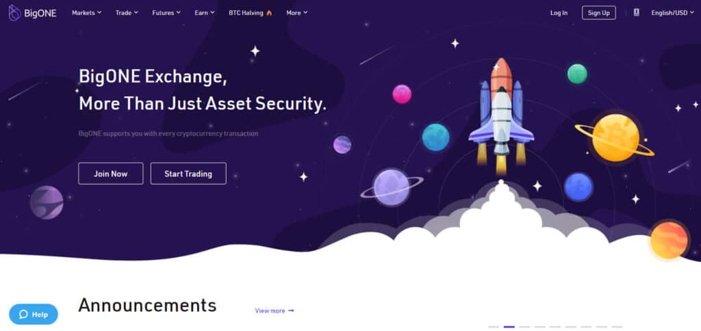 BigONE Crypto Exchanges In Andorra 