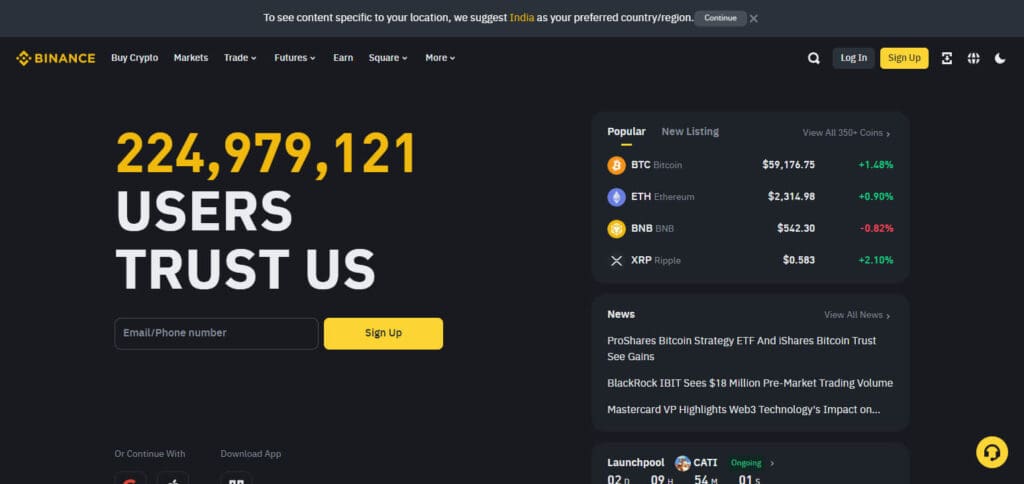10 Best Crypto Exchanges in Vanuatu In 2024 2 Binance Best Crypto Exchanges in Vanuatu