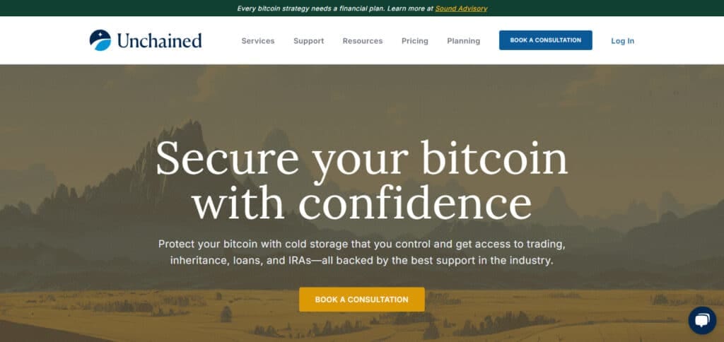 Unchained Crypto & Bitcoin Loan Sites