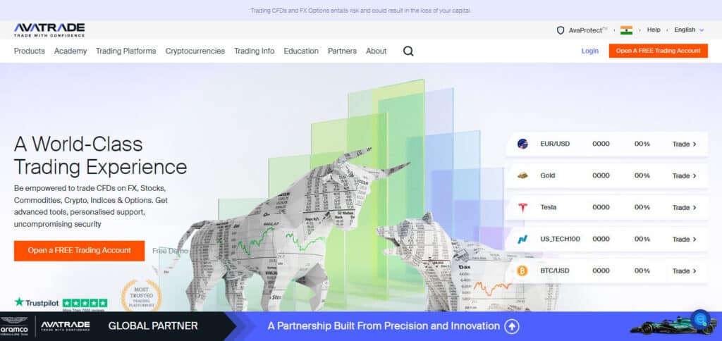 AvaTrade Forex Broker In UAE