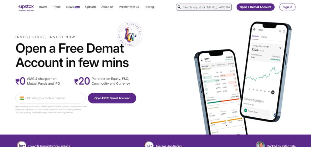 10 Best Discount Brokers In India 2024 4 Upstox Best discount brokers