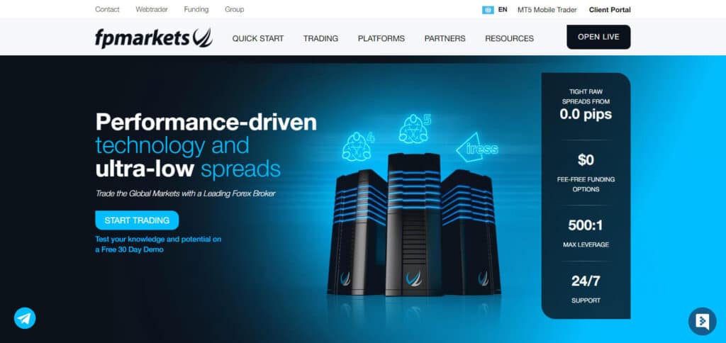 FP Markets Forex Brokers In India