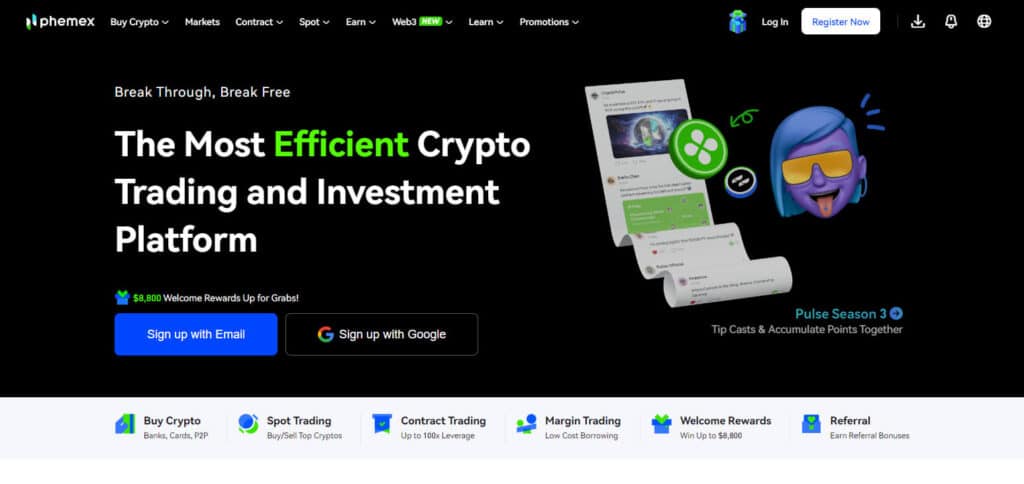 Phemex Crypto Exchanges In Belarus 