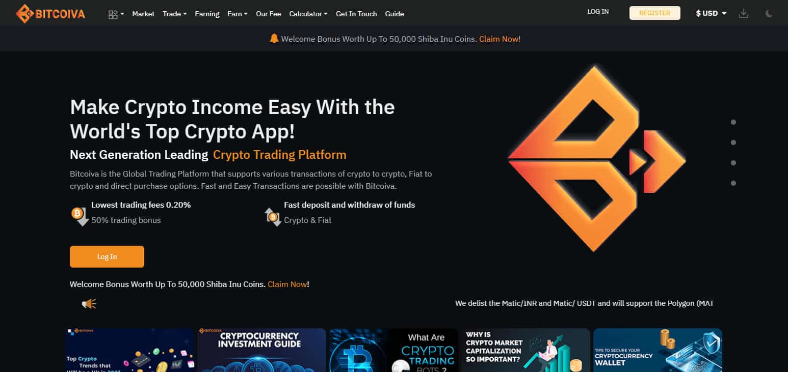 Bitcoiva Exchange Review: Features & Pros & Cons For 2024