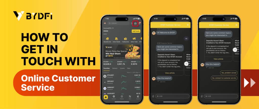 BYDFi  Exchange Customer Support