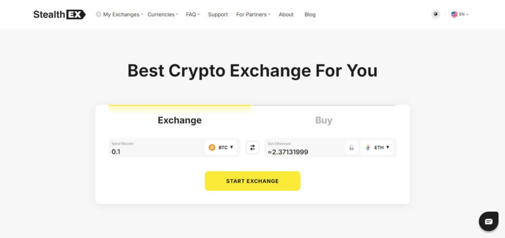 StealthEX Crypto Exchanges In Uzbekistan
