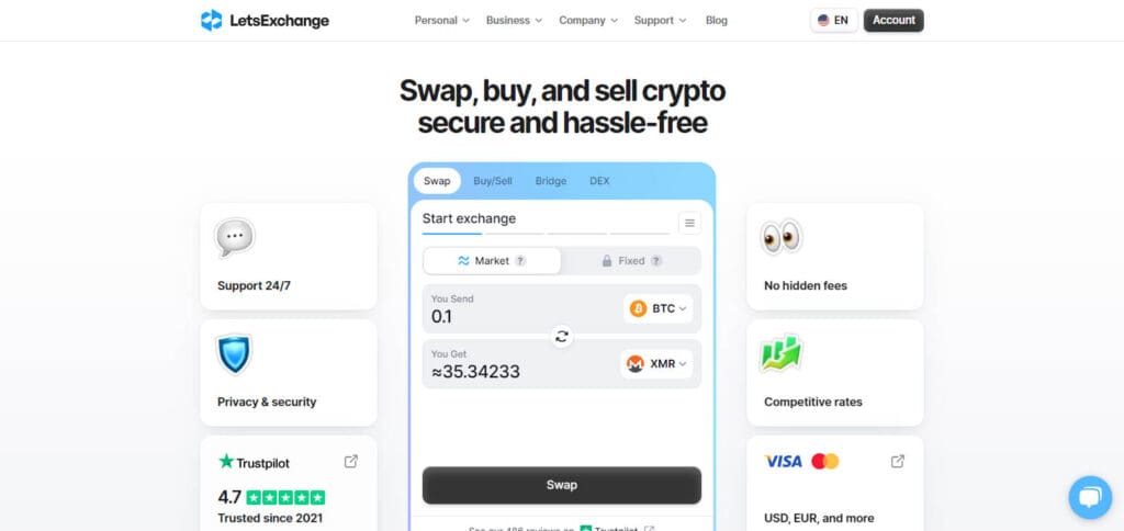 LetsExchange Crypto Exchanges In Uzbekistan
