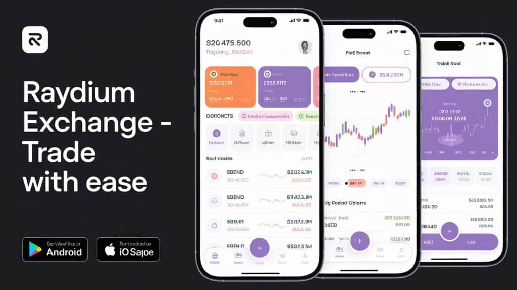 Raydium Exchange Android & IOS Mobile App
