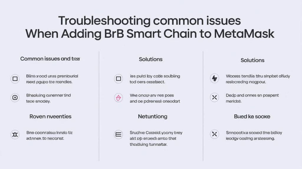 How To Add Binance Smart Chain to Metamask: A Step-by-Step Guide 5 Troubleshooting Common Issues When Adding BNB Smart Chain to MetaMask