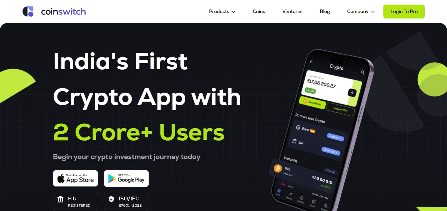Coinswitch Exchange Review: Features & Pros & Cons For 2024