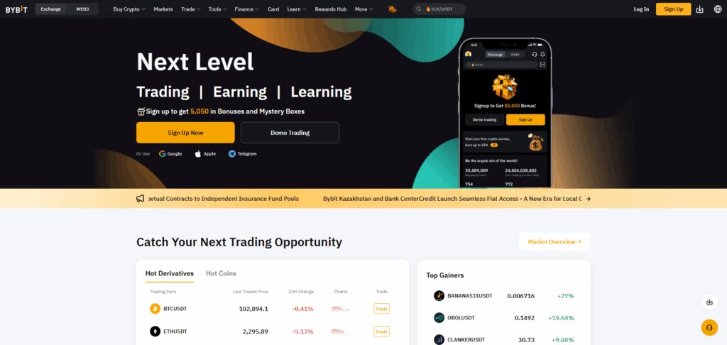 11 Best Crypto Exchanges in Latvia: Top Platforms for Secure Trading 2 Bybit