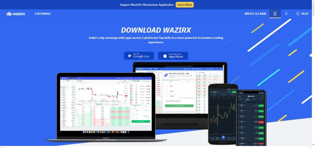 CoinSwitch Alternative Exchange WazirX