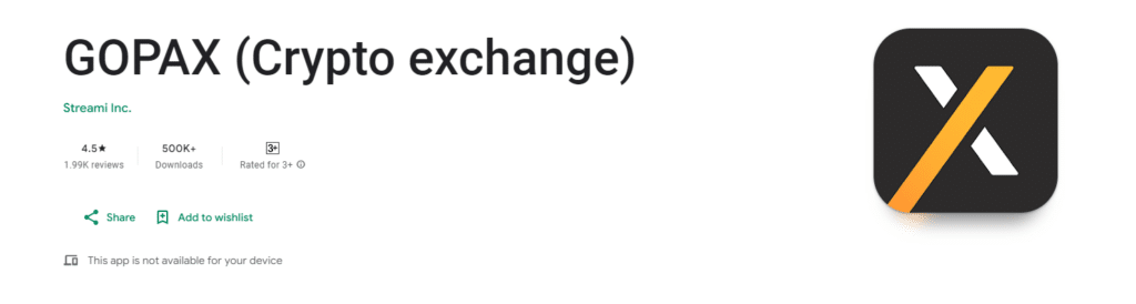 10 Best Crypto Exchanges In South Korea 2024 Updated 7 Gopax