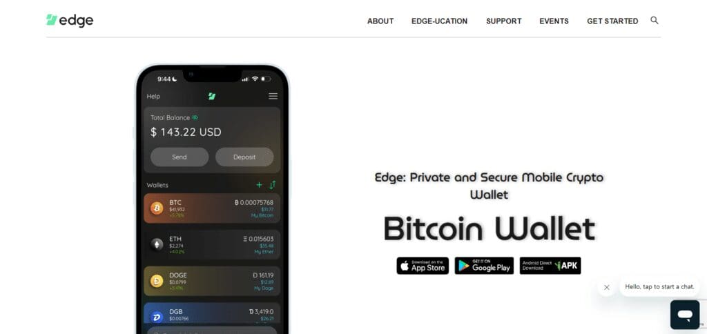 Edge Wallet Best Crypto Wallet In Nigeria