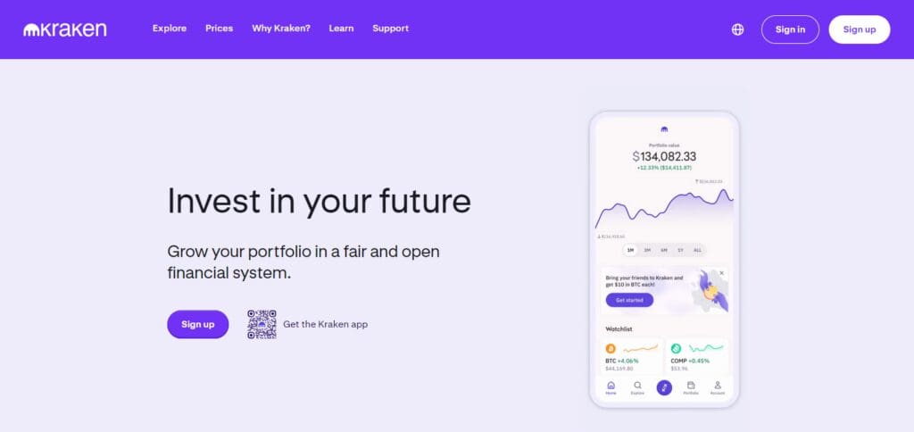Mudrex  Alternative Exchange Kraken