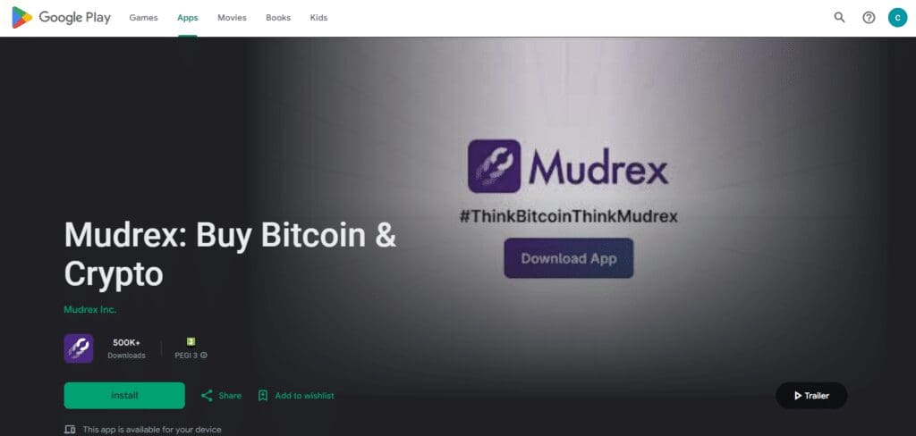 Mudrex Exchange Android & IOS Mobile App
