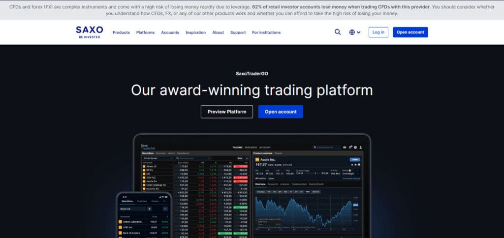 Saxo Forex Brokers in Saudi Arabia
