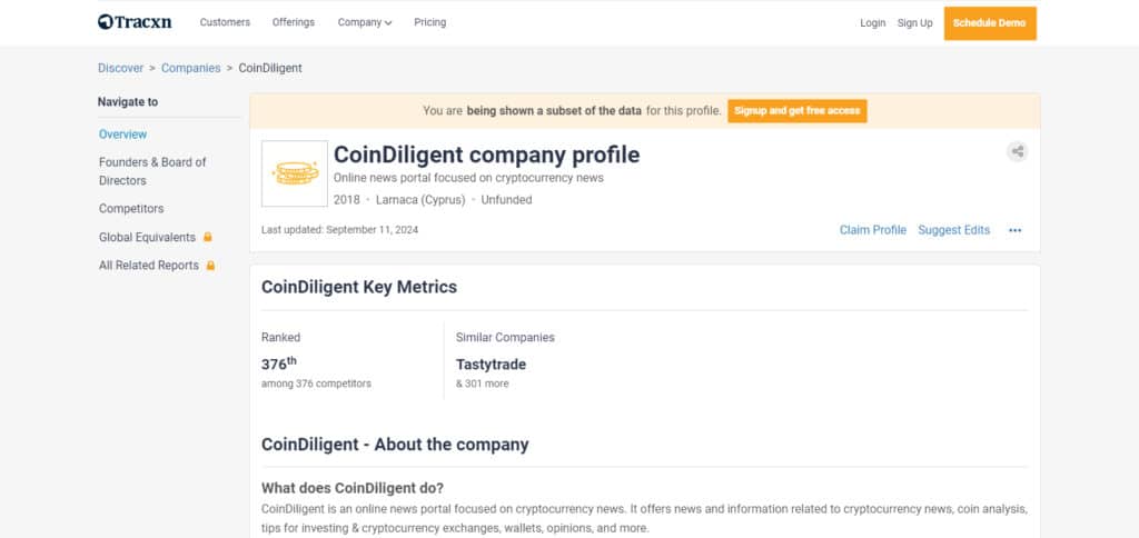 CoinDiligent Websites That Pay You To Write On Cryptocurrency