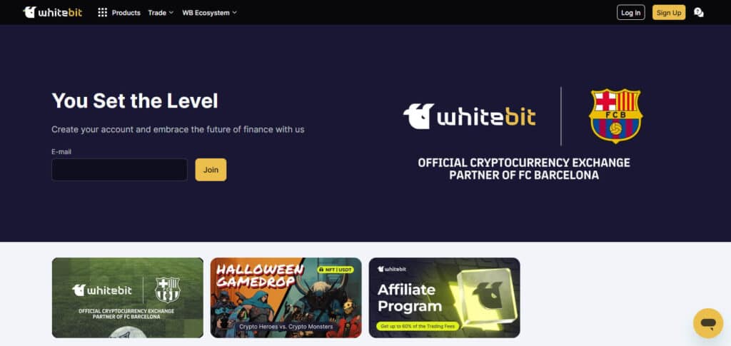WhiteBIT Crypto Exchanges In San Marino