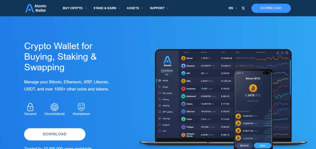 7 Best Crypto Wallets Used In USA : Most Popular Wallets 8 Atomic Wallet Crypto Wallet Used In USA