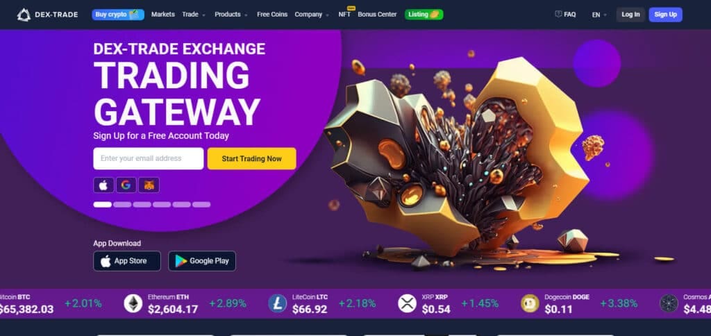 Dex-Trade Crypto Exchanges In Belize