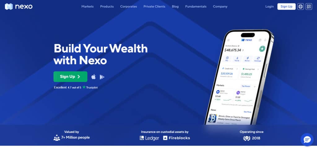 Nexo Best P2P crypto Exchange In China