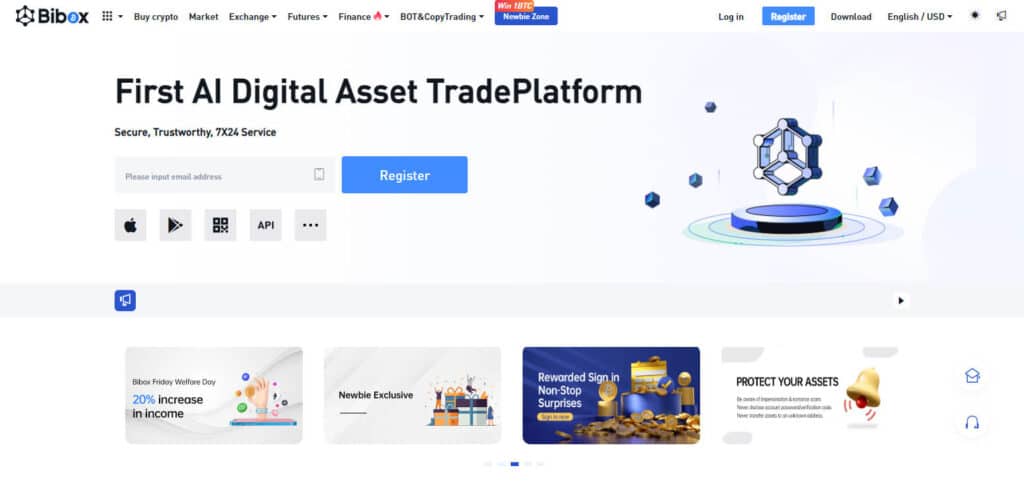 Bibox Best P2P crypto Exchange In China