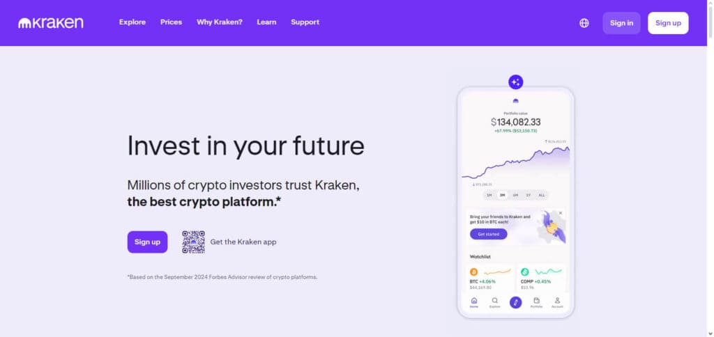 Kraken Crypto Exchanges in United Arab Emirates